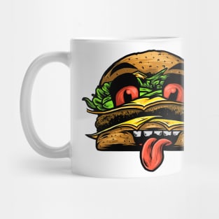 MONSTER BURGER KING Mug